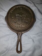 rare griswold no.0 cast iron skillet picture