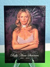 2001 Inkworks Buffy the Vampire Slayer Season 5-Buffy Slayer’s Gift Foil #SG1 picture