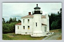 Coupeville WA-Washington, Fort Casey Lighthouse, Antique Vintage Postcard picture