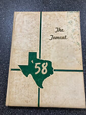 1958 Tom Bean Texas School Yearbook 