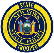 New York State Police State Trooper Vinyl Sticker picture