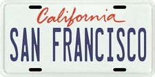 SAN FRANCISCO California Metal CA License Plate  picture