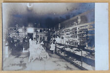 General Store Hardware Interior Employees Display Products RPPC Photo Postcard picture