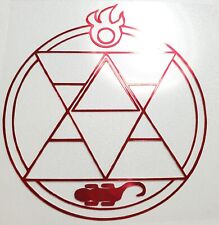 Roy Mustang Hand Transmutation Symbol Fullmetal Alchemist Vinyl Decal Waterproof picture