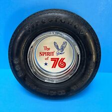 Vintage Firestone Spirit Of 76 Advertising Tire Ashtray ~ Steel Radial 500 picture