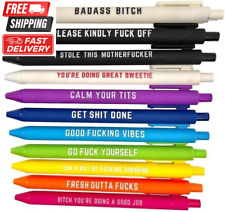 Funny DIY Pens Nurses Pen Set Spoof Fun Ballpoint Pen Set Premium Glitter Novelt picture