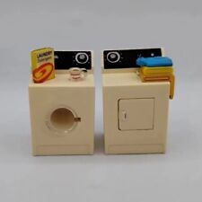 Vintage Acme Miniature Laundry Washer Dryer 3D Refrigerator Magnets 1992 picture