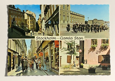 Stockholm, The Old Town, Postcard picture