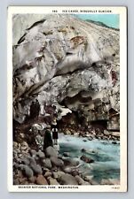 Rainier National Park, Ice Caves, Nisqually Glacier Series #193 Vintage Postcard picture