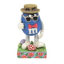 Jim Shore M&M'S Collection - It's Easter Dude - Blue Character w/Bowtie 6014811 picture