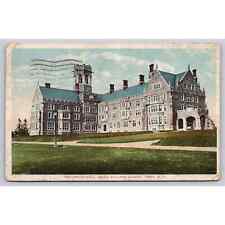 Postcard NY Troy Residence Hall Emma Willard School picture