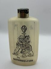 Vintage The Brotherhood Of  Man Plastic Liquor Flask picture