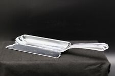 Vintage Unmarked Chrome Plated Butler Crumb Tray picture