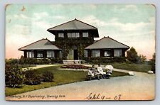 c1908 Newburg New York NY Observatory, Downing Park ANTIQUE Postcard picture