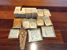 Vintage Medical Supplies Gauze  First Aid Old Drug Store Stock picture
