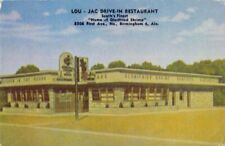 Birmingham Alabama Lou Jac Drive In Restaurant OLD PHOTO picture