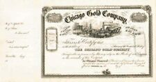 Chicago Gold Co. - Stock Certificate - Mining Stocks picture