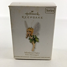 Hallmark Keepsake Christmas Ornament Mistletoe Fairy Messenger #7 New 2011 picture