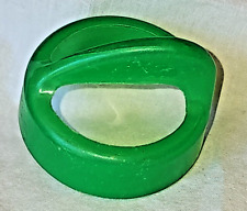 Vintage Round Green Plastic Biscuit ~  Cookie Cutter picture