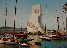 Vintage Postcard,LISBON, PORTUGAL,1970,Monument Of Discovery,To New Brunswick,NJ picture