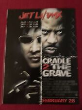 Jet Li & DMX In Cradle 2 The Grave Movie 2003 Print Ad Promo - Great to Frame picture