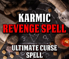 KARMIC REVENGE Spell, Curse Your Enemy Spell, Make Them Regret, Same Day Casting picture