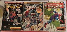 Lot of 9 Amazing Spiderman - All Original 70s 131, 144-147, 149, 151, 158 picture