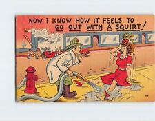 Postcard Now I Know How It Feels To Go out With A Squirt, Humor Comic Art Print picture