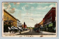 Minot ND, Main Street, New York Store Shops North Dakota c1920 Vintage Postcard picture
