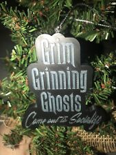 3D Printed Grim Grinning Ghosts inspired glow in the dark ornament picture