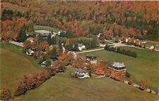 Middlebury Vermont~Autumn Red Trees~Middlebury College~1950s PC picture