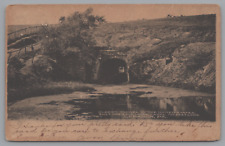 Oldest Tunnel In The United States Lebanon Pennsylvania Vintage Postcard PM 1906 picture