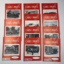 Vintage 1974 Cars And Parts Lot of 11 Magazines Complete Full Year Automobiles picture