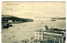 Norway Norge Stavanger Fjord - Hotel Victoria 1911 cover on Michaelsen postcard picture
