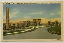 Vintage Postcard, Entrance & Admin Building, Boys Town, near Omaha Nebraska picture