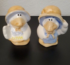 Vintage Fabrizio 1985 Goose, Duck Japan salt and pepper Shakers picture
