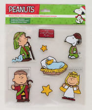 Peanuts Christmas Nativity Window Clings Jelz (The Christmas Play) 2012 picture