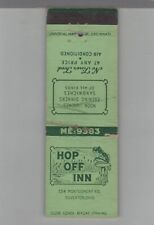 Matchbook Cover Hop Off Inn Silverton, OH picture