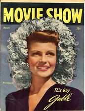 Movie Show Magazine 1st Series Mar 1946 Vol. 4 #7 FN picture