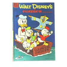 Walt Disney's Comics and Stories #177 Dell comics Fine+ [t picture