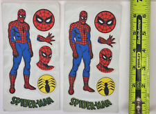 Vintage Spider Man Vending Machine Puffy Stickers Set picture
