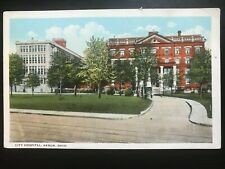Vintage Postcard 1915-1930 City Hospital Akron Ohio (OH) picture