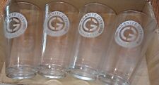 Set Of 4 Granite City Brewery Vintage Clear Libby Beer Glasses picture