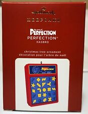 BOX DMG Hallmark Ornament 2020 Perfection Family Game Hasbro NEW  FAST SHIP picture