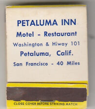 Petaluma Inn-Petaluma-California-Ca-Partial Matchbook-Sonoma County picture