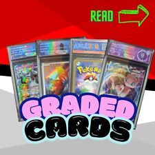 Pokémon graded cards ( 1 slabs ) Arkezon , CGC, PSA ... Read Description  picture