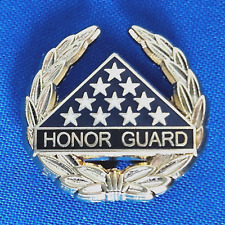 HONOR GUARD PIN, FLAG-LEAF, Item #121-10 K Gold plated finish, 1
