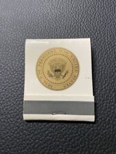 John F. Kennedy Air Force One Matchbook Matches Rare Multicolor picture