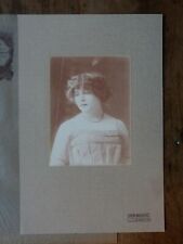 ANTIQUE PHOTO - CIRCA 1910 - STUDIO CHERI ROUSSEAU, PARIS - PORTRAIT OF WOMEN picture