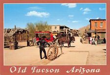 Postcard AZ: Old Tucson, Main Street Movie Set, Arizona, 4x6 picture